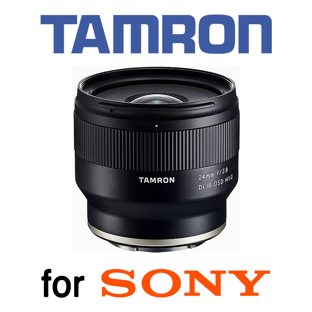 Tamron 24mm f/2.8 Di III OSD M 1:2 Lens for Sony E